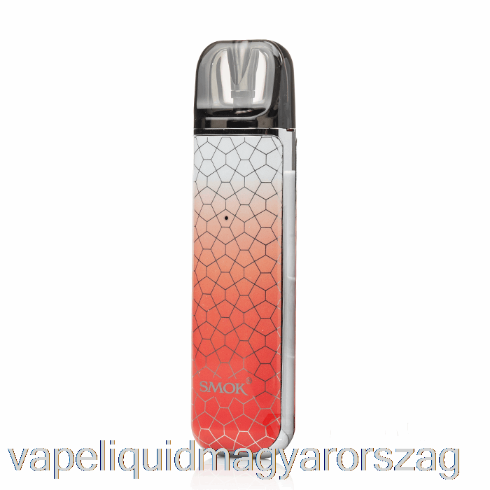 Smok Novo 2s 20w-os Pod Rendszerű Piros Szürke Páncél Vape Toll